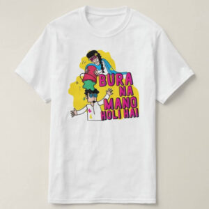 Graphic Printed T-Shirt for Happy Holi Tshirt | Casual Half Sleeve Round Neck T-Shirt