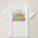 Graphic Printed T-Shirt for Happy Holi Tshirt Kids Casual Half Round Neck T-Shirt