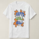 Graphic Printed T-Shirt for Happy Holi Tshirt | Casual Half Sleeve Round Neck T-Shirt