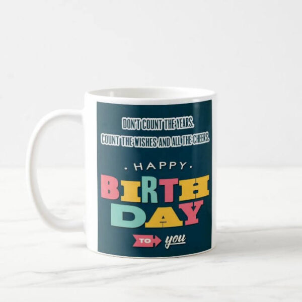 Preprinted Graphic Mug