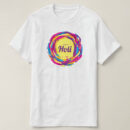 Graphic Printed T-Shirt for Happy Holi Tshirt | Casual Half Sleeve Round Neck T-Shirt
