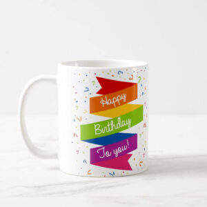 Preprinted Graphic Mug