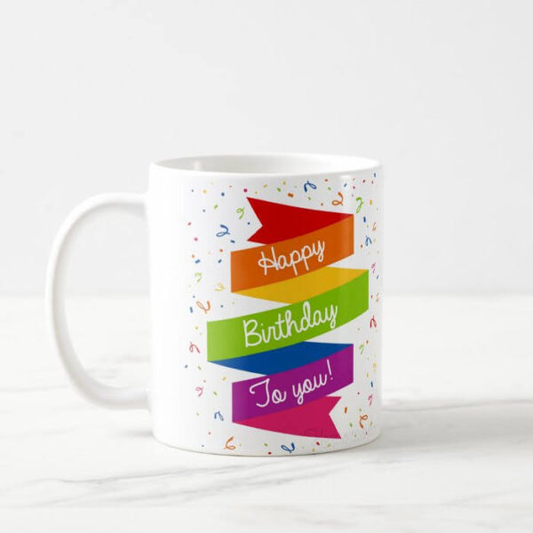 Preprinted Graphic Mug