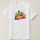 Graphic Printed T-Shirt for Happy Holi Tshirt Kids Casual Half Round Neck T-Shirt