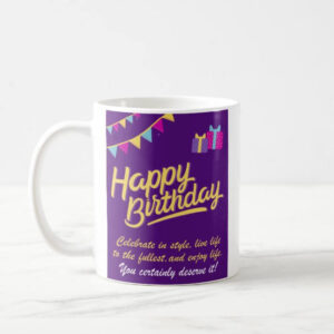 Preprinted Graphic Mug