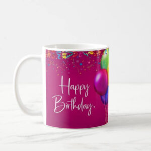 Preprinted Graphic Mug