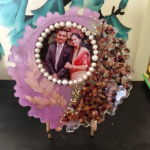 Resin Table Top without Led Light